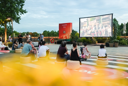 上海國際電影節(jié)露天放映。主辦方供圖