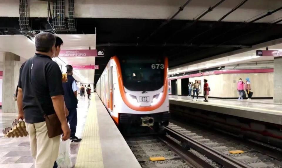 ?墨西哥城地鐵1號(hào)線。中國(guó)中車(chē)供圖。