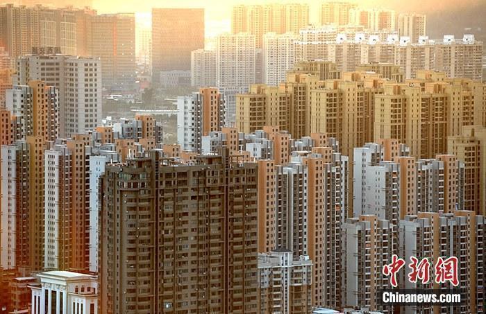 資料圖：房地產(chǎn)樓盤(pán)。<a target='_blank' href='/'>中新社</a>記者 張斌 攝